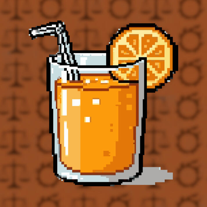 In Chambers Juice (Orange Juice)